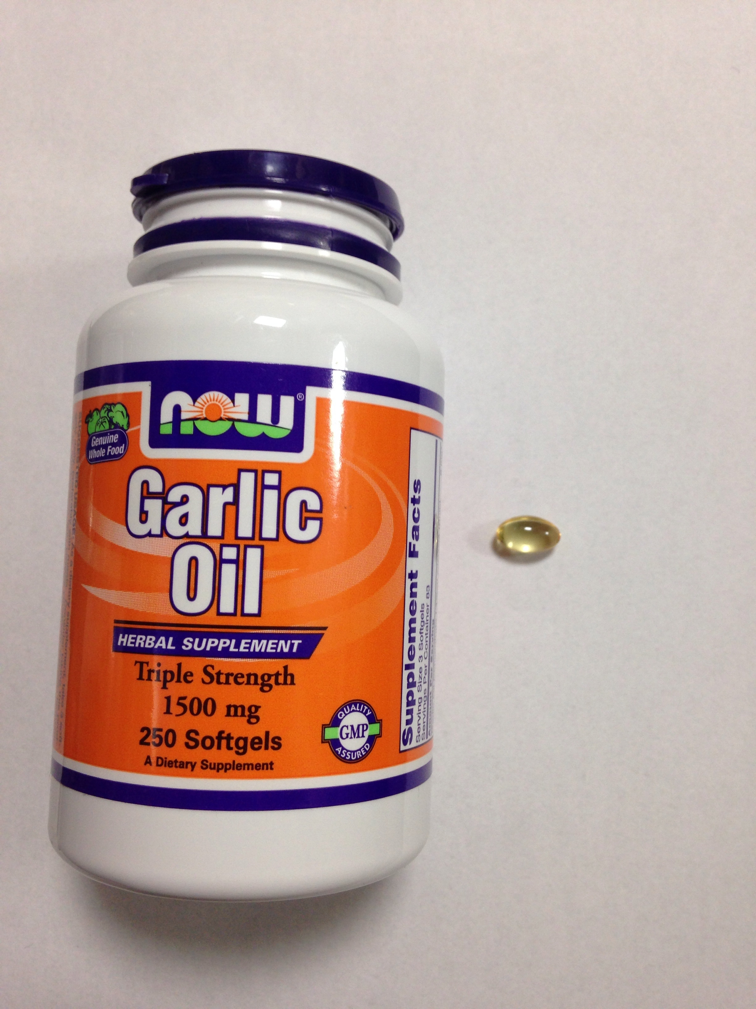 Now Foods, Garlic Oil, 1500 mg, 250 Softgels 【進め！サプリ少年】